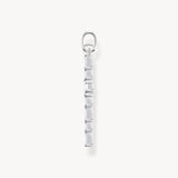 Thomas Sabo Silver Cross Pendant with White Zirconia