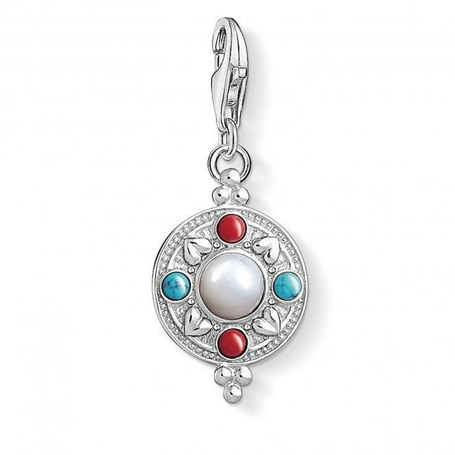 Thomas Sabo Silver Ethnic Coin Charm