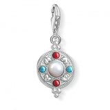 Thomas Sabo Silver Ethnic Coin Charm