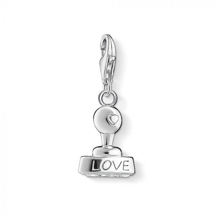 Thomas Sabo Silver Love Stamp Charm