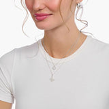 Thomas Sabo Silver Necklace with Heart Pendant