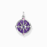 Thomas Sabo Silver Pendant with Violet cold Enamel