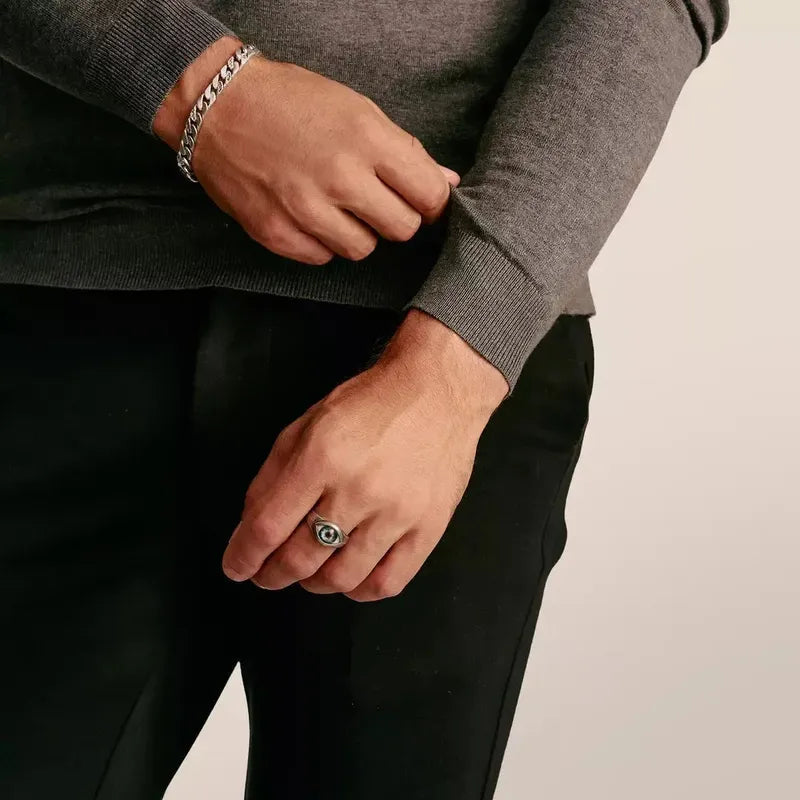 Thomas Sabo Silver Ring Rebel Eye Rebel Icons