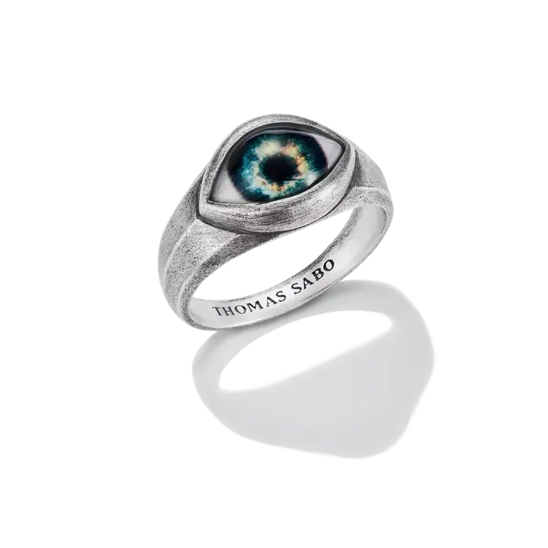Thomas Sabo Silver Ring Rebel Eye Rebel Icons