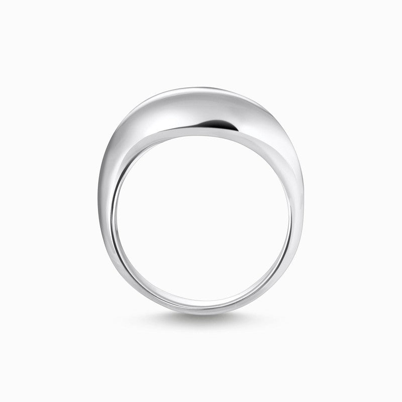 Thomas Sabo Silver Ring in Organic Shape