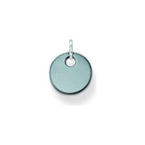 Thomas Sabo Silver Small Hematite Disc Pendant