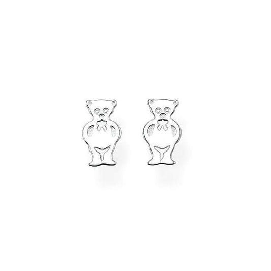 Thomas Sabo Silver Teddybear Ear Studs