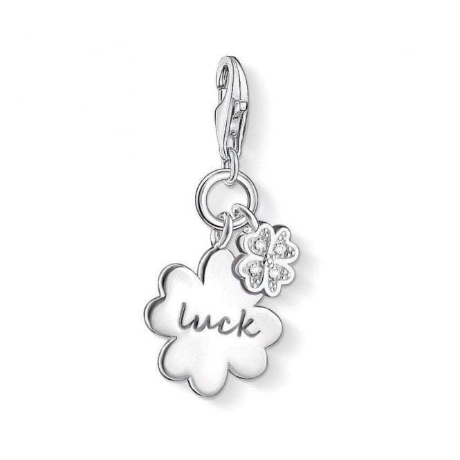 Thomas Sabo Silver and Diamonds Luck Charm