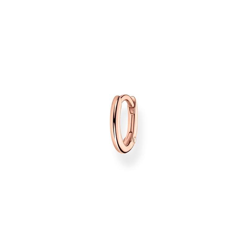 Thomas Sabo Single hoop earring classic rose gold