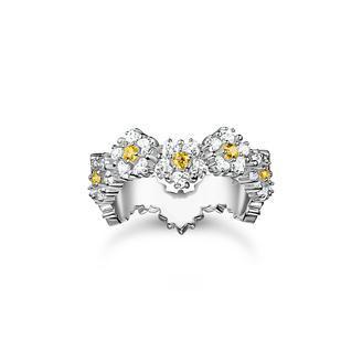 Thomas Sabo Sparkling Daisy Flower Ear Studs