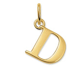 Thomas Sabo Special Addition Fancy Script Initial D Pendant with Silver Charm