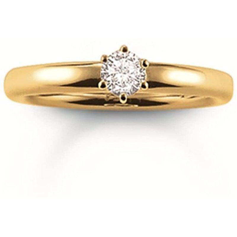 Thomas Sabo Stering Silver Gold Ring