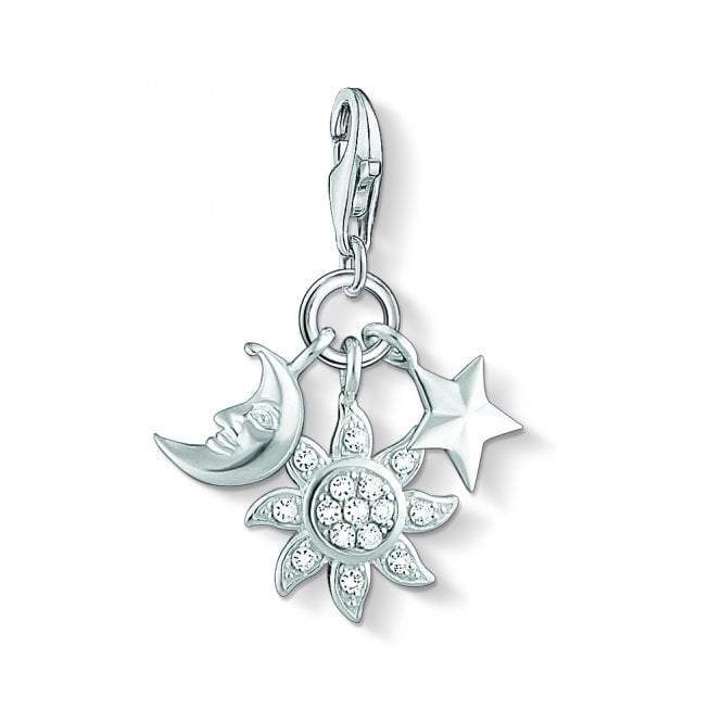 Thomas Sabo Sun Moon Star Charm