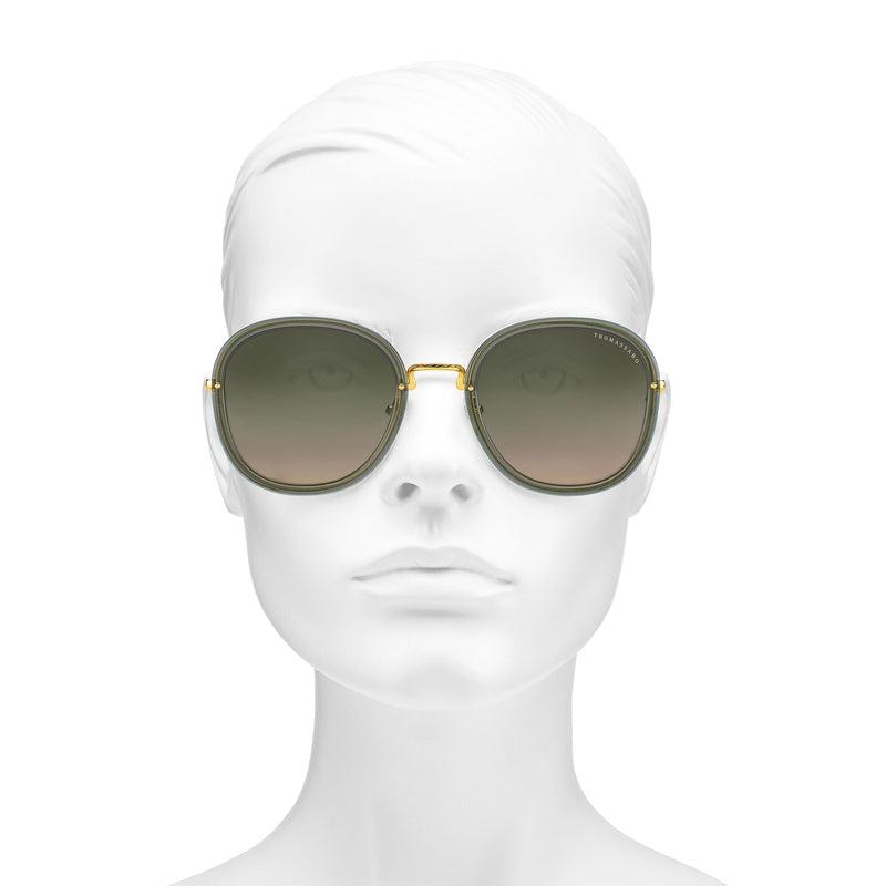 Thomas Sabo Sunglasses Mia square green