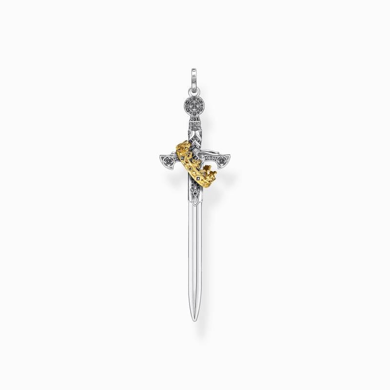 Thomas Sabo Sword and Crown Pendant