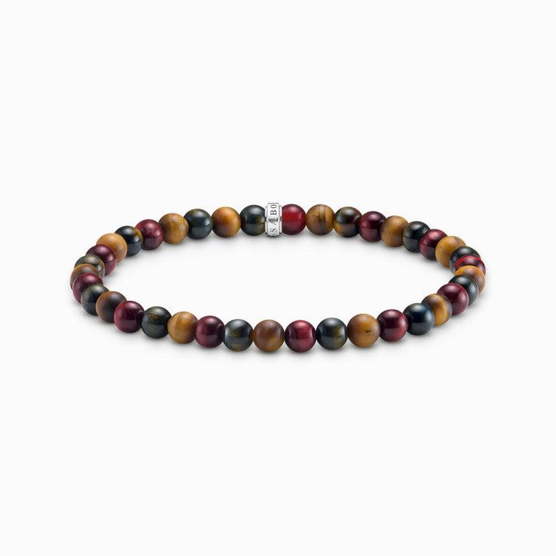 Thomas Sabo Talisman Bracelet with Tiger eye Beads