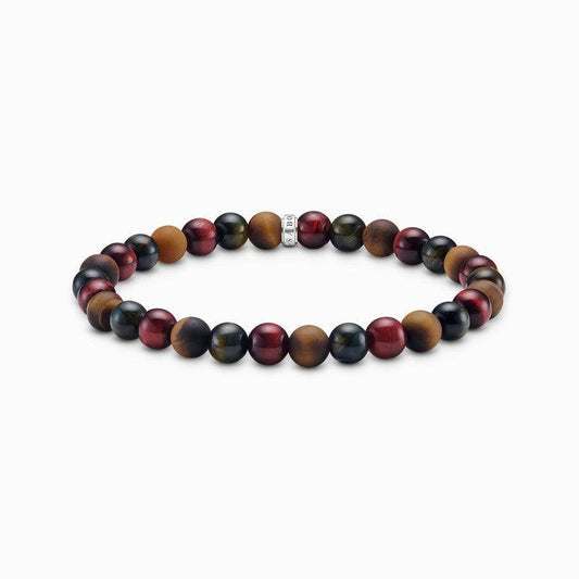 Thomas Sabo Talisman Bracelet with Tiger eye Beads