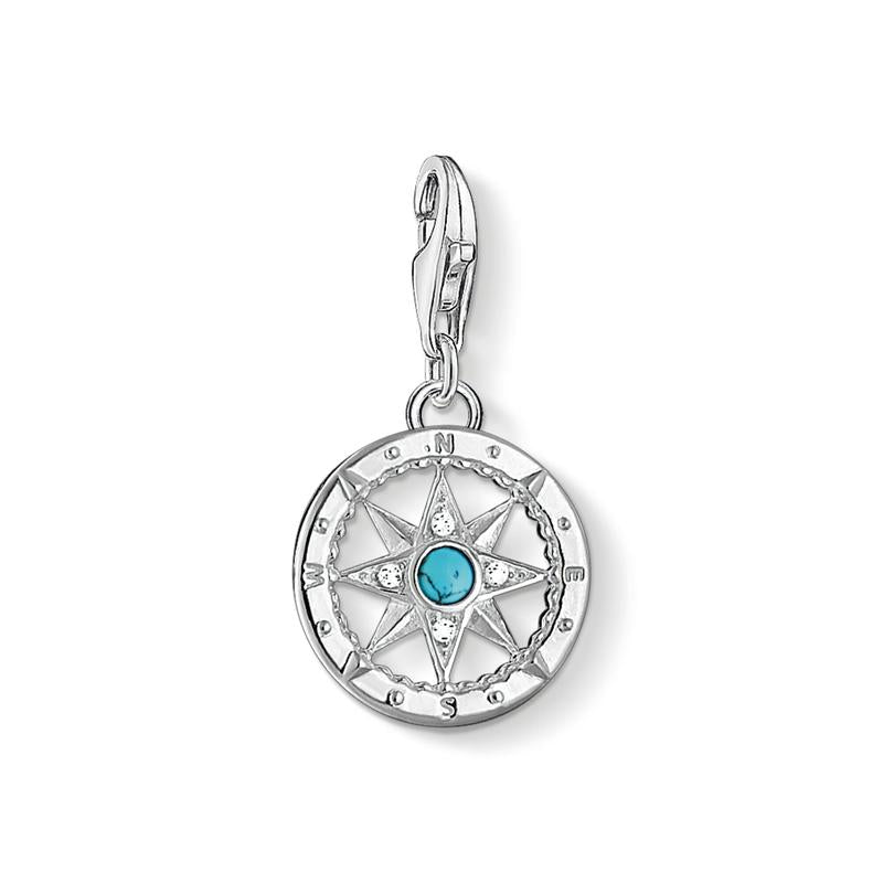 Thomas Sabo Turquoise Compass Charm