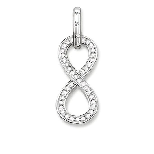 Thomas Sabo Women-Pendant Glam & Soul 925 Sterling Silver Zirconia White