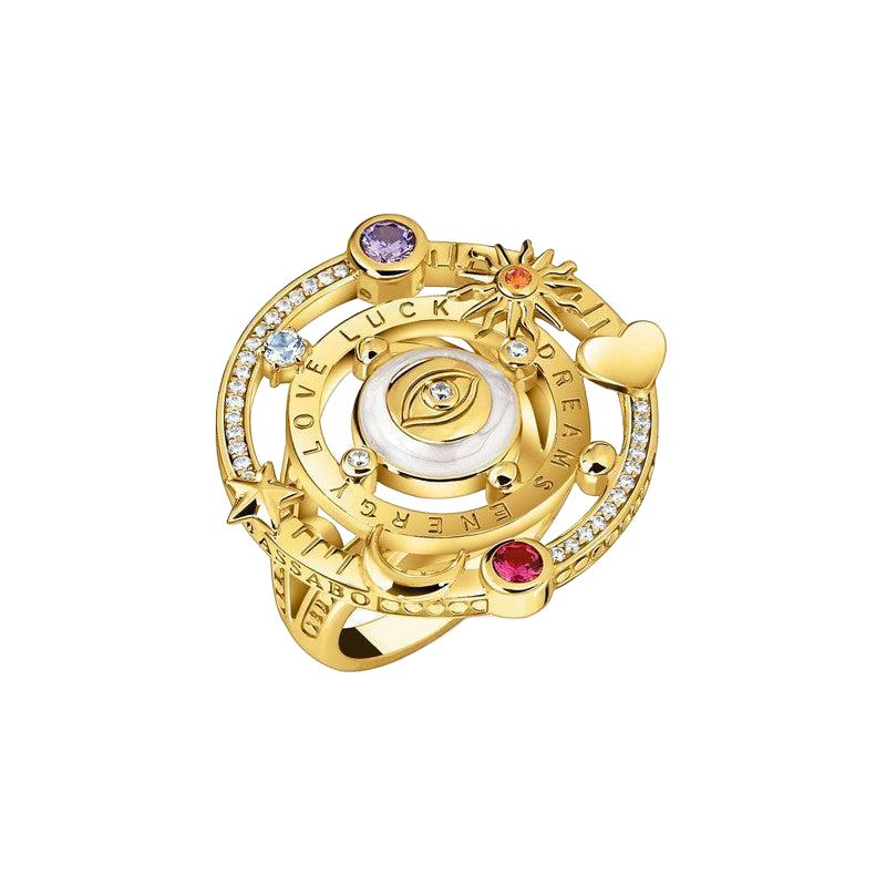 Stones Thomas Sabo Multicoloured Ring THOMAS SABO RING COLOURFUL