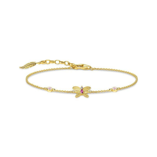 Thomas Sabo bracelet butterfly gold