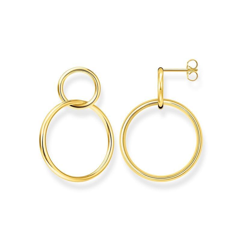 Thomas Sabo earrings circles gold