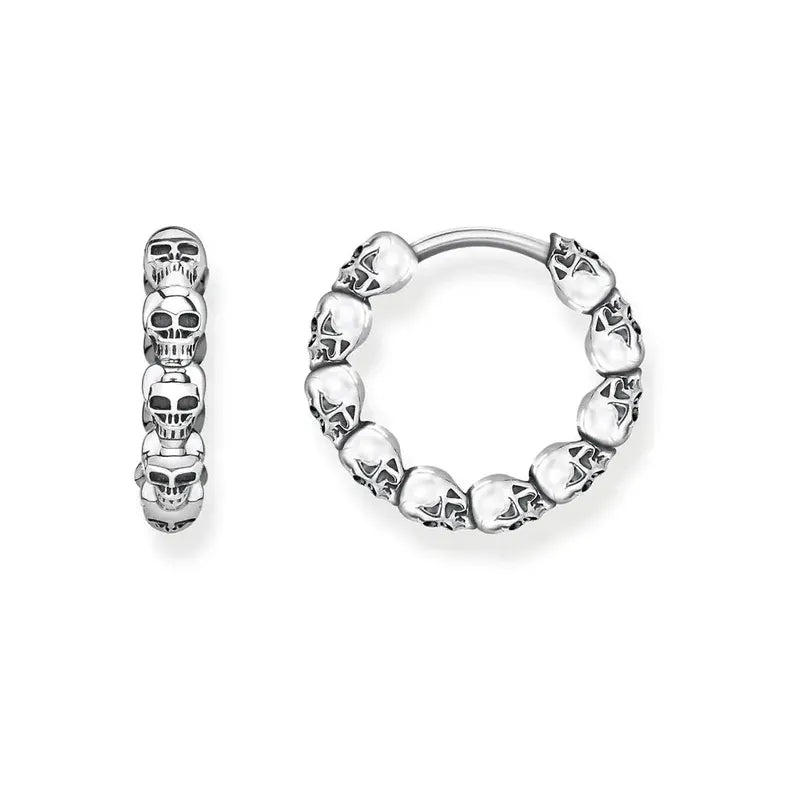 Thomas Sabo hoop earrings skulls