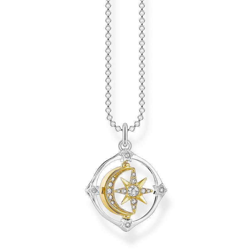 Thomas Sabo necklace Moveable moon & star