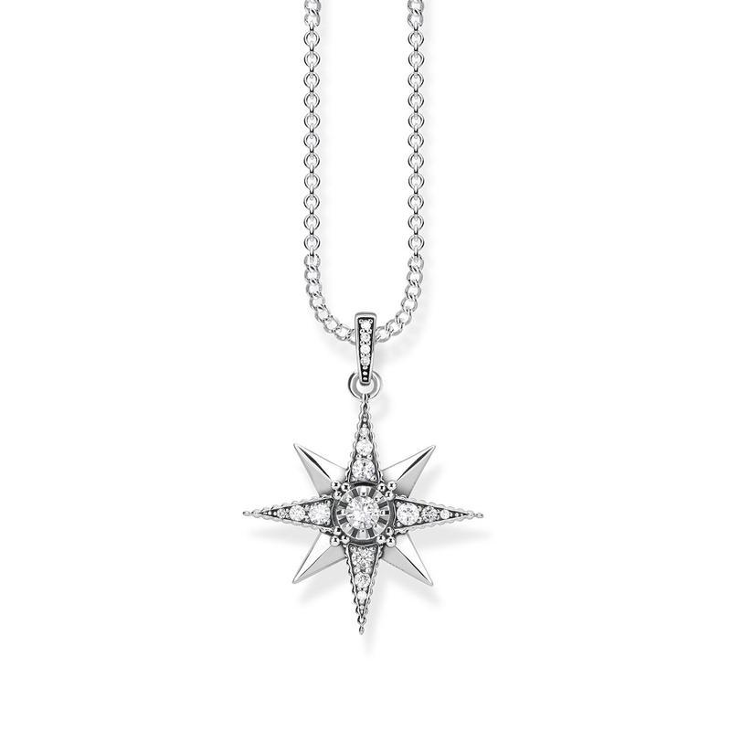 Thomas Sabo necklace Royalty Star white