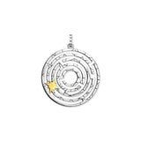 Thomas Sabo pendant Labyrinth with golden star