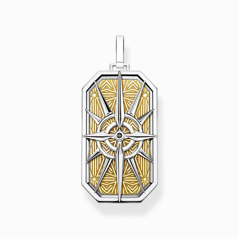 Thomas Sabo pendant compass star gold