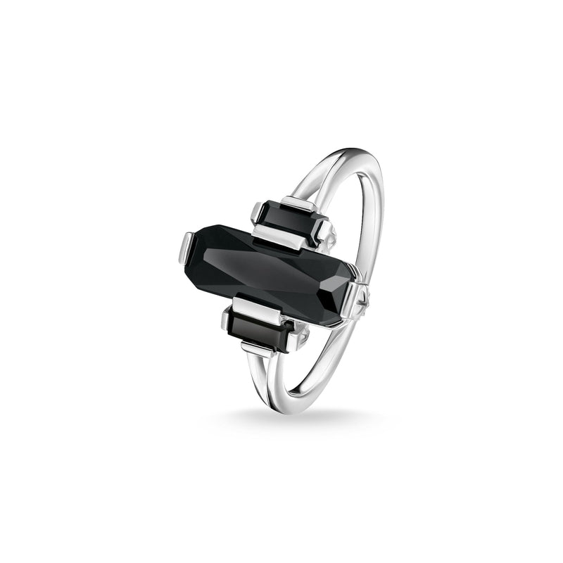 Thomas Sabo ring Black stones
