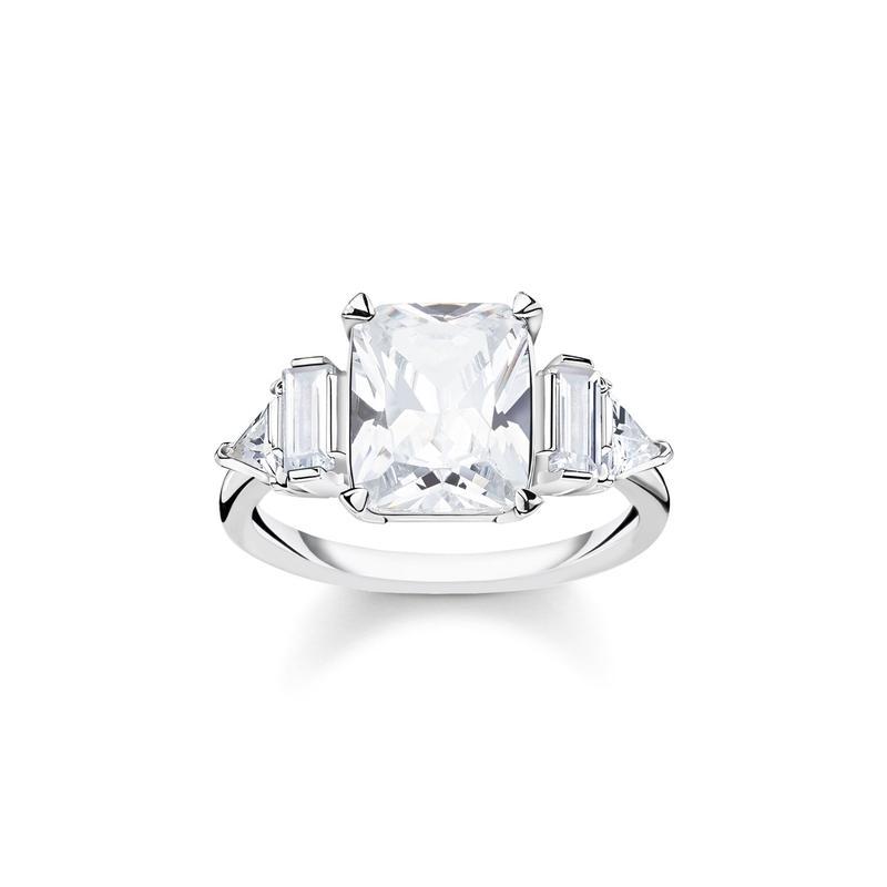 Thomas Sabo ring White stones