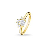 Thomas Sabo ring paw cat gold