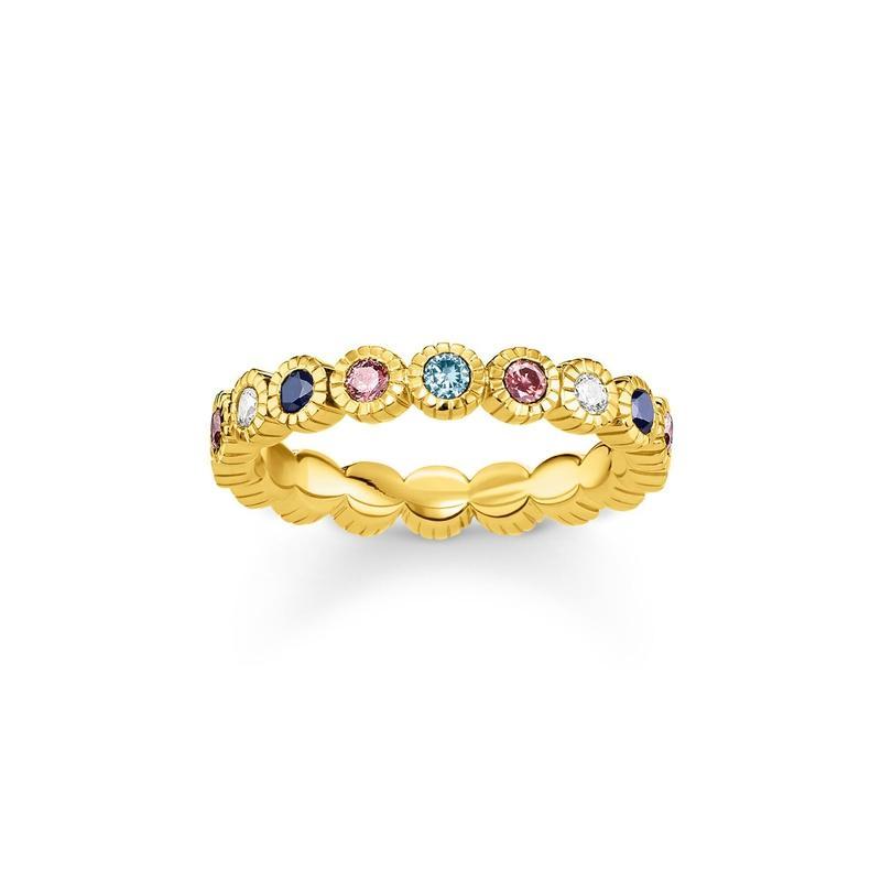 Thomas Sabo ring royalty gold