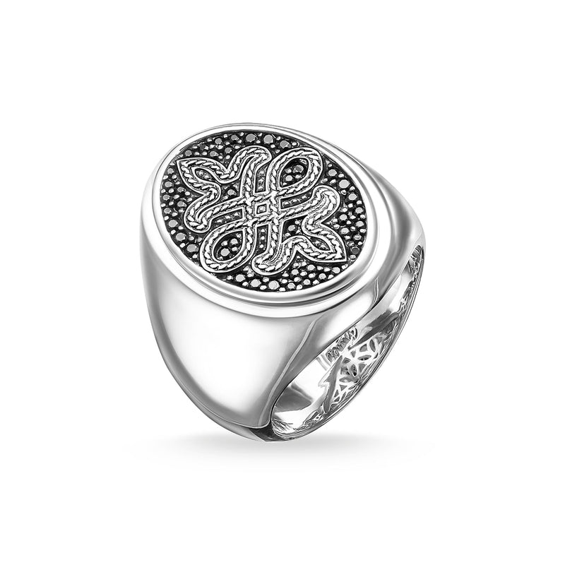 Thomas Sabo signet ring love knot