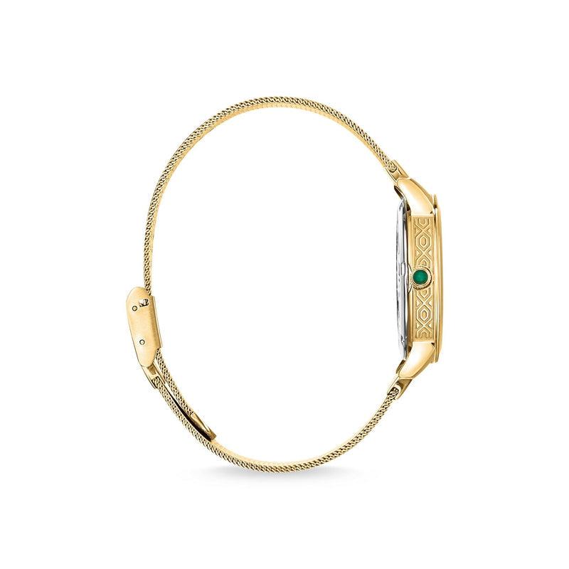 Thomas Sabo womenÃ¢â‚¬â„¢s watch Garden Spirit malachite gold