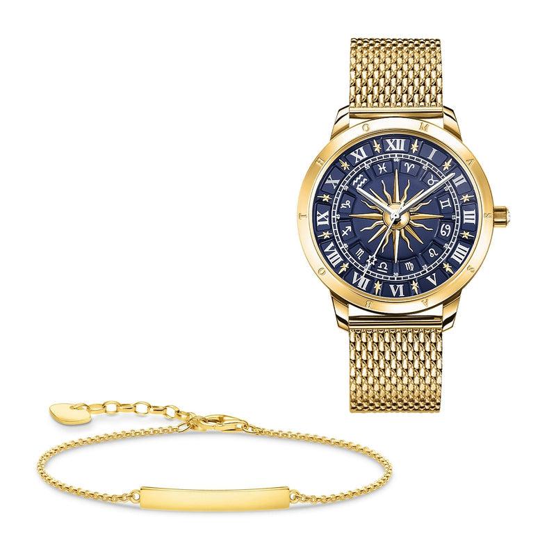 Thomas Sabo womenÃ¢â‚¬â„¢s watch Glam Spirit astro watch, blue