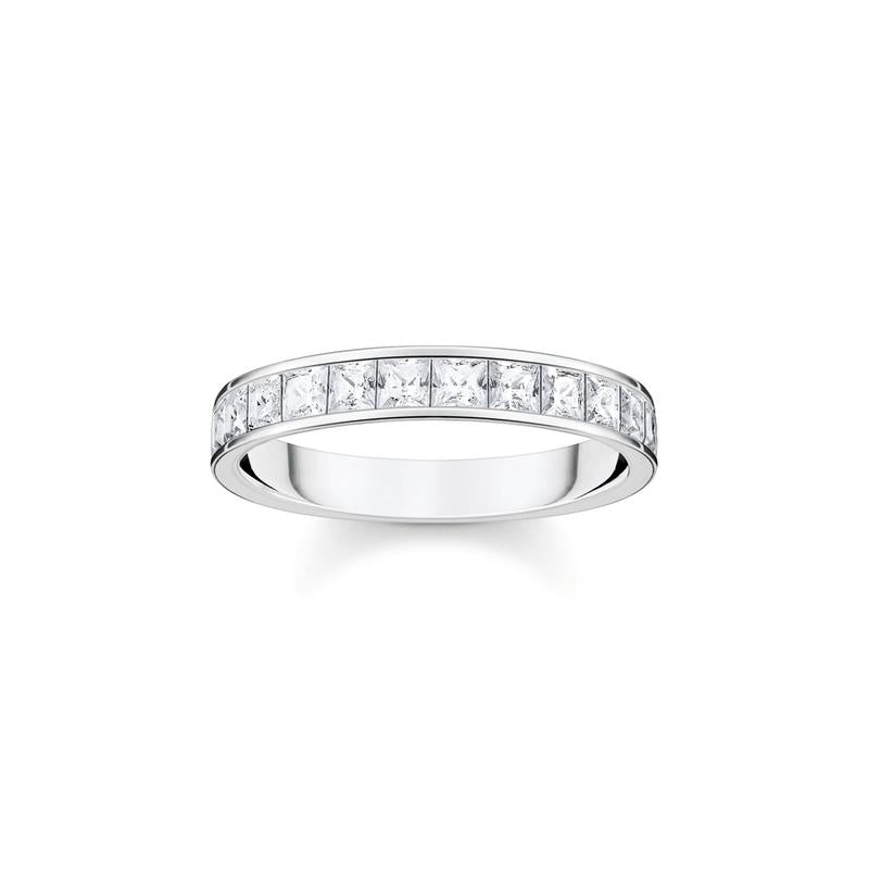 Thomsa Sabo Elegant Women's Sterling Silver Band Ring