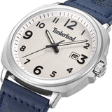 Timberland Actwell 3 Hands-Date Leather Strap Watch