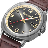 Timberland Actwell 3 Hands-Date Leather Strap Watch