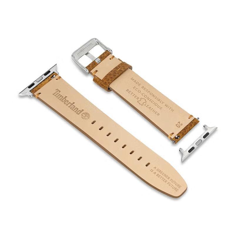 Timberland Ashby Dark Brown Leather 22mm Watch Strap