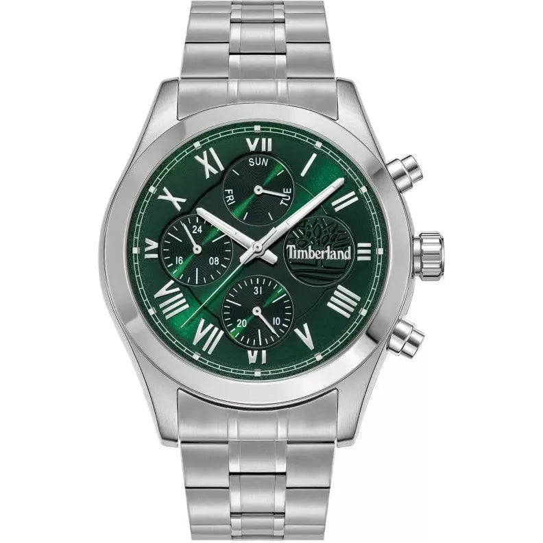 Timberland Ashmont Men's Green/Silver Watch