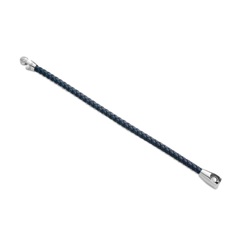 Timberland Bacari Stainless Steel Leather Bracelet