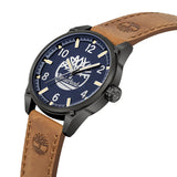 Timberland Caratunk 3 Hands Brown Leather Strap
