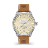 Timberland Caratunk 3 Hands Tan Leather Strap