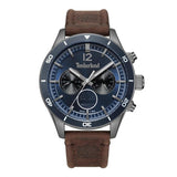 Timberland Gents Ashmont Blue Dial 3 Hands, Dual Time Watch