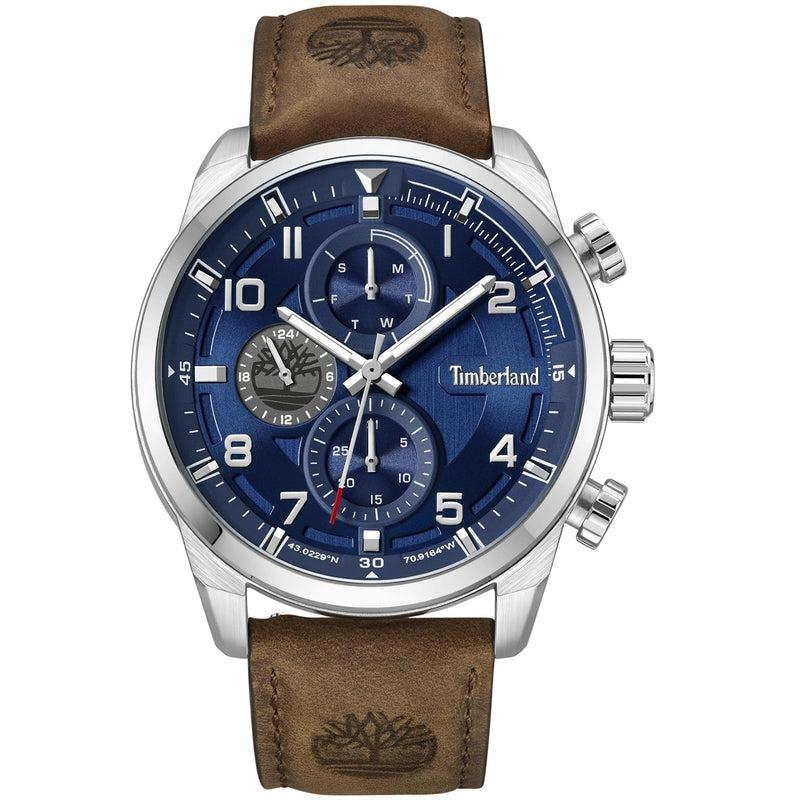 Timberland Gents Henniker Blue Dial 3 Hands, Multifucntion Watch