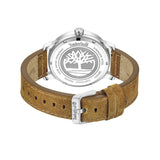 Timberland Henniker II Brown Leather Strap Watch