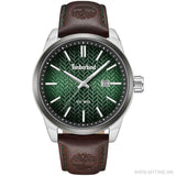 Timberland Henniker II Dark Brown Leather Strap Watch